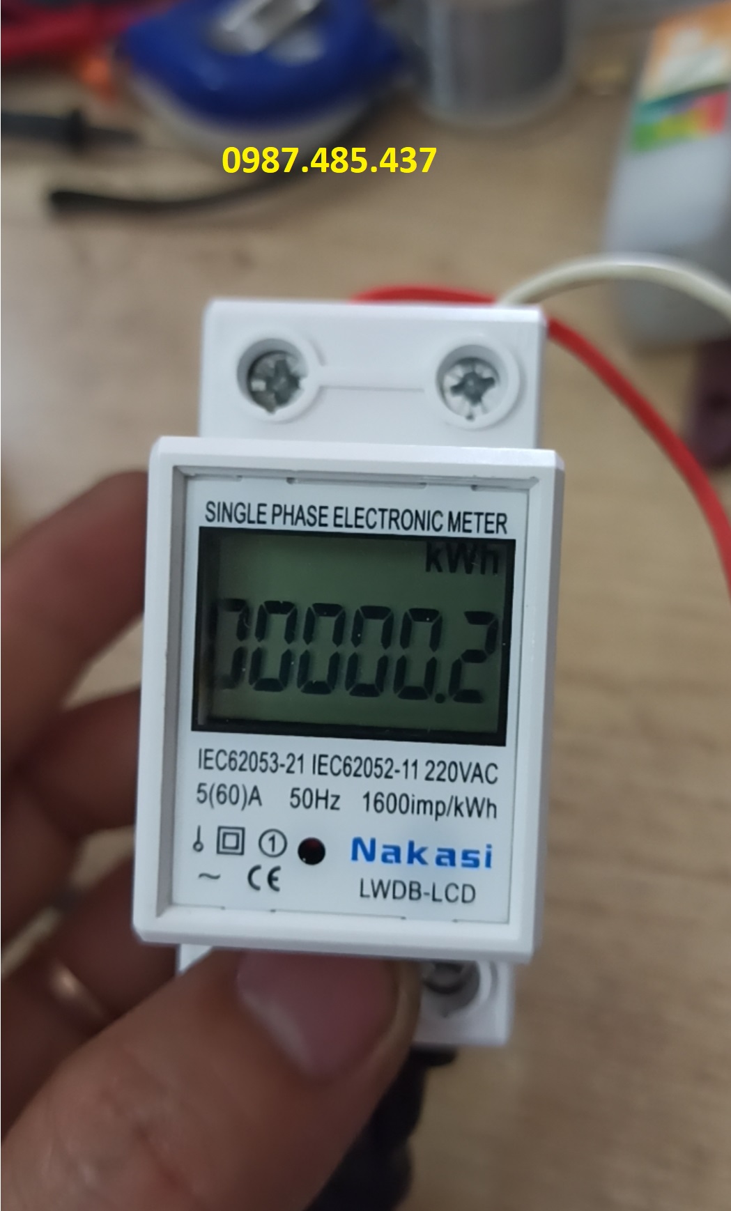 Đồng hồ đo điện năng 1 pha Entes | ES-32LS