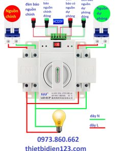 cầu dao đảo chiều tự động