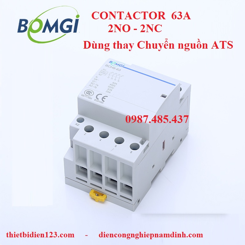 contactor thay thế ats chuyển nguồn