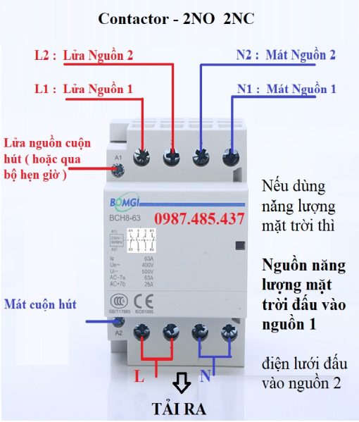 khởi động từ thay thế ats