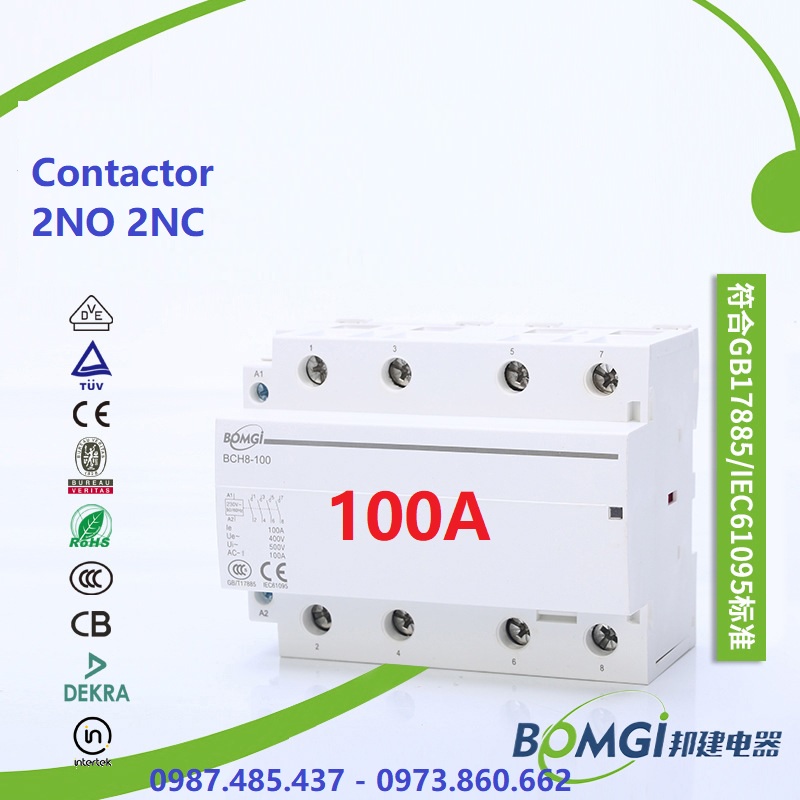 khởi động từ 2NO 2NC