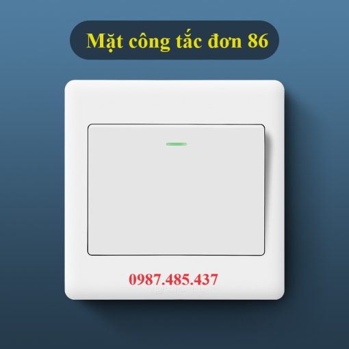 Công tắc đơn mặt vuông